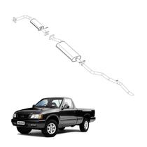 Kit Completo Escapamento S10 2.2 EFI CS 1995 e 1996 Aço
