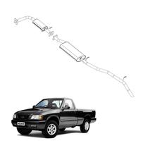 Kit Completo Escapamento S10 2.2 EFI CS 1997 a 2000 Aço