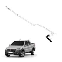 Kit Completo Escapamento Strada 1.4 8V 2015 em Diante Esport Kit Completo Escapamento Strada 1.4 8V 2015 em Diante Esport