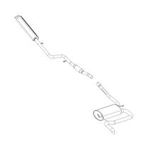 Kit Completo Escapamento Strada Working 1.6 16V 1999 a 2003 Kit Completo Escapamento Strada Working 1.6 16V 1999 a 2003