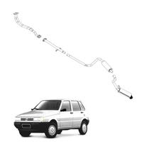 Kit Completo Escapamento Uno Mille 1990 e 1991 Opcional Espo Kit Completo Escapamento Uno Mille 1990 e 1991 Opcional Espo