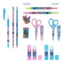 Kit Completo Escola Personalizado Stitch Com 8 Itens Kit Completo Escola Personalizado Stitch Com 8 Itens