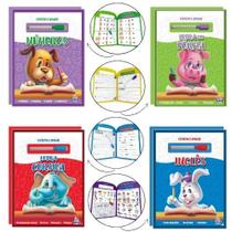 Kit Completo Escreva e Apague II Inglês + Letras + Números Diversão e Aprendizado Kit Completo Escreva e Apague II Inglês + Letras + Números Diversão e Aprendizado