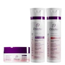 Kit Completo Essentials Home Care 300ml/250g Dilectus Kit Completo Essentials Home Care 300ml/250g Dilectus