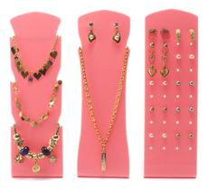 Kit Completo Expositores P/ Bijuterias Semi Joias Slim 3pçs