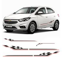 Kit Completo Faixa Onix Effect 18/19 Adesivo Preto/vermelho