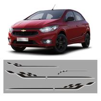 Kit Completo Faixa Onix Effect 2018/19 Adesivo Branco/preto