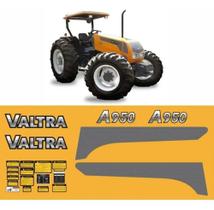 Kit Completo Faixas Adesivas Compatível Trator Valtra A950