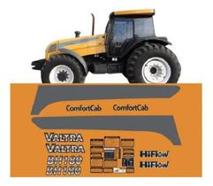 Kit Completo Faixas Adesivas Compatível Trator Valtra Bh180