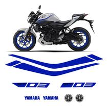 Kit Completo Faixas Yamaha Mt-03 2019/2020 Adesivo Refletivo Kit Completo Faixas Yamaha Mt-03 2019/2020 Adesivo Refletivo