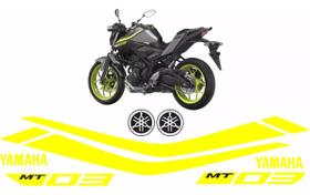Kit Completo Faixas Yamaha Mt03 2019/2020 Adesivo Kit Completo Faixas Yamaha Mt03 2019/2020 Adesivo