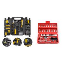 Kit Completo ferramenta MTBest com 246 Peças Maleta Organizadora Profissional