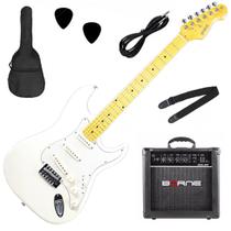 Kit Completo Guitarra Stratocaster PHX Strato Power + Amplificador e Acessórios
