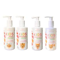 Kit Completo Infantil Banho E Hidratação Gato Divino 200ml