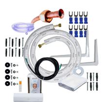 Kit Completo Instalação Para Ar Condicionado Springer Midea AirVolution 9000 a 12000 Btus 2 Metros Com Suporte 450