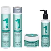 Kit Completo Intense One Curls Cacheados - 4 Produtos Ckamur