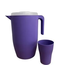 Kit Completo: Jarra 3 Litros com Copo para Bebidas