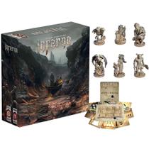 Kit Completo Jogo De Tabuleiro Inferno Expansão Papal Bulls 6 Miniaturas Extras Board Game Mosaico
