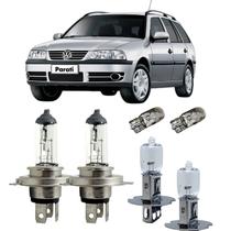 Kit Completo Lâmpada Halógena Parati 2006 A 2013 Farol Milha