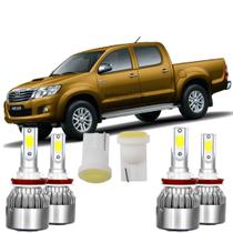 Kit Completo Lampada Xenon Led Super Branca Toyota Hilux Srv