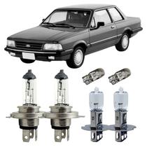 Kit Completo Lâmpadas Halógenas Del Rey 1981 A 1984 C/ Milha