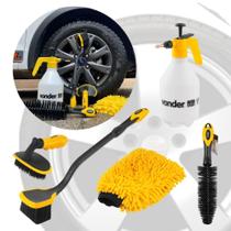 Kit completo lava carros VONDER fácil limpeza lavagem escovas luva gerador de espuma lava carros lavagem completa lava car auto lavacar carro