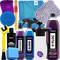 Kit Completo Lavagem Limpeza Automotiva Snow Foam Detailer Vonixx