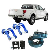 Kit completo lift 2 polegadas para mitsubishi triton 2008 a 2018