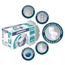 Kit Completo Like Bacia E Caixa Acoplada 3/6l Lorenzetti Duchas Kit Completo Like Bacia E Caixa Acoplada 3/6l Lorenzetti Duchas