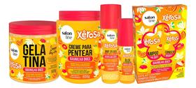 Kit Completo Linha Baunilha Doce Xêrosa Salon Line