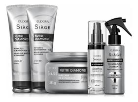 Kit Completo Linha Siáge Nutri Diamond Eudora Kit Completo Linha Siáge Nutri Diamond Eudora
