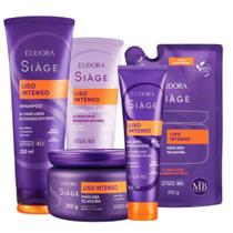 Kit Completo Liso Intenso Cronograma Hidratação Siàge Eudora