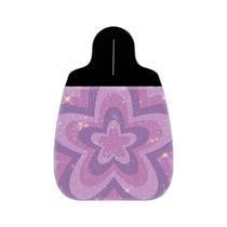 Kit Completo Lixeira de Carro Brilho Flor Infinita Rosa Kit Completo Lixeira de Carro Brilho Flor Infinita Rosa