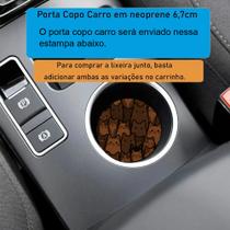 Kit Completo Lixeira de Carro Gatos Marrom