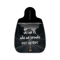 Kit Completo Lixeira de Carro Vai na fé não na opinião