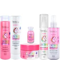 Kit Completo Magia deUnicórnio Nutrição Intensa Forever Liss