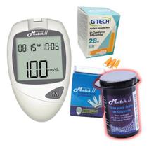 Kit Completo Match 2 Ok Meter Aparelho + Alto Lancetas