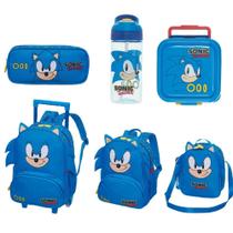 Kit completo material escolar c/6 itens sonic tiny- pacific Kit completo material escolar c/6 itens sonic tiny- pacific