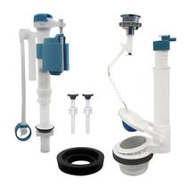 Kit Completo Mecanismo Reparo Para Caixa Acoplada Universal