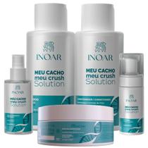 Kit Completo Meu Cacho Meu Crush Solution Inoar 5 Itens