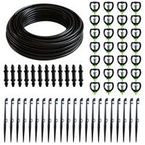 Kit Completo Micro Aspersão 44 LPH 50 Unidades - Irrigação Eficiente para Hortas e Jardins