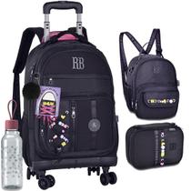 Kit Completo Mochila Carrinho 360 Licenciada Rebecca Bonbon Kit Completo Mochila Carrinho 360 Licenciada Rebecca Bonbon
