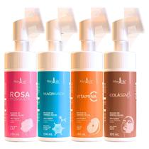 Kit Completo Mousse Facial Mary Life Rosa Mosqueta, Niacinamida, Colágeno, Vitamina C, Mary Life 600 ml Kit Completo Mousse Facial Mary Life Rosa Mosqueta, Niacinamida, Colágeno, Vitamina C, Mary Life 600 ml