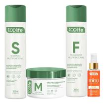 Kit completo Multifuncional òleo de Mirra e Pantenol