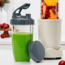 Kit Completo NutriBullet Copo 700ml Tampa Flip Top e Simples