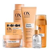 Kit Completo OX Science Mari Maria Hair Gloss Repair Kit Completo OX Science Mari Maria Hair Gloss Repair