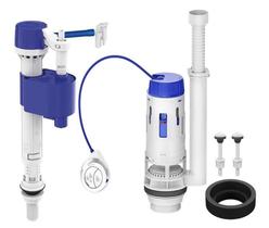 Kit Completo P/Caixa Acoplada Entrada e Saída Dual Flush