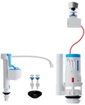 Kit completo p/ cx acoplada c/ acionador duplo 340527 - blukit