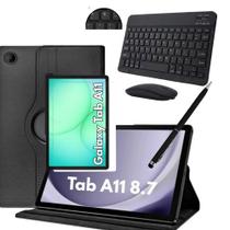 Kit Completo P/ Tablet Samsung A11 8.7 Capa Protetora Reforçada + Película + Caneta + Teclado Kit Completo P/ Tablet Samsung A11 8.7 Capa Protetora Reforçada + Película + Caneta + Teclado