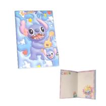 Kit Completo Papelaria Kawaii Escolar Escritório Fofo Stitch 7 Itens Variação:Caderno Imã Luxo Kit Completo Papelaria Kawaii Escolar Escritório Fofo Stitch 7 Itens Variação:Caderno Imã Luxo